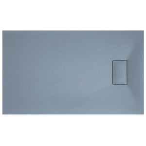 Piatto Doccia 80x100x2 6 cm Grigio Effetto Pietra mod. Strong