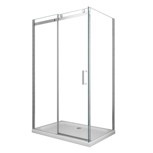 Box Doccia 70x120 CM H190 Trasparente con Easy-Clean mod. Cosmopolitan