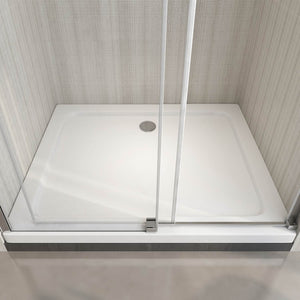 Porta Doccia 100 CM H190 Trasparente con Easy-Clean mod. Vogue