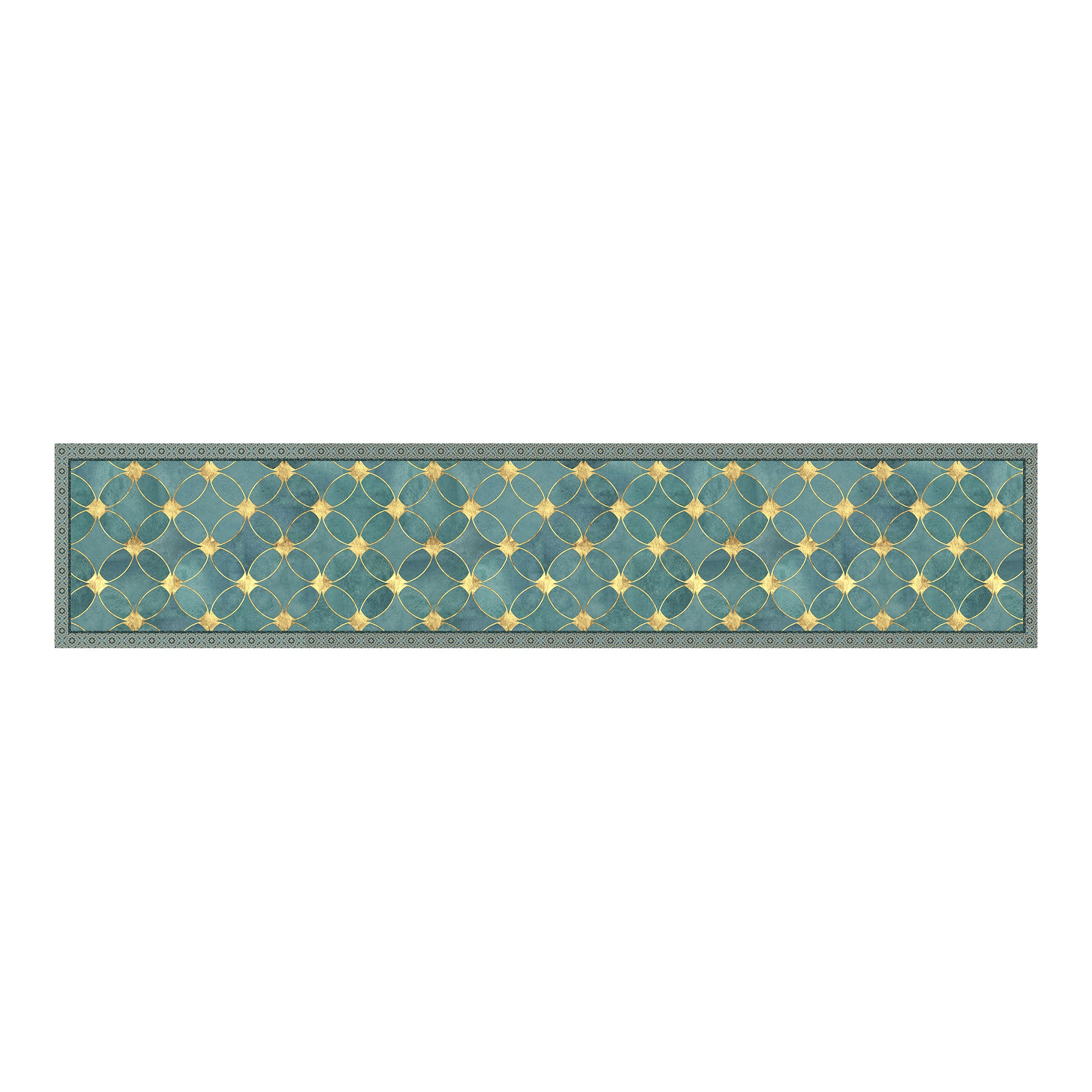 Passatoia da cucina antiscivolo Green Gold 60x240 cm