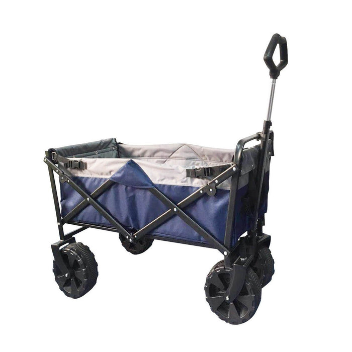 Carrello pieghevole blu/grigio in metallo mod. Pacific