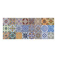 Passatoia da cucina antiscivolo Spring Tile Carpet 60x120 cm