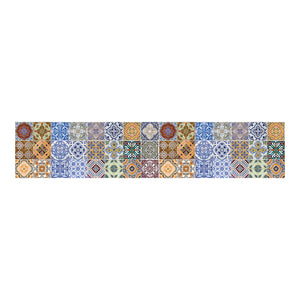 Passatoia da cucina antiscivolo Spring Tile Carpet 60x240 cm