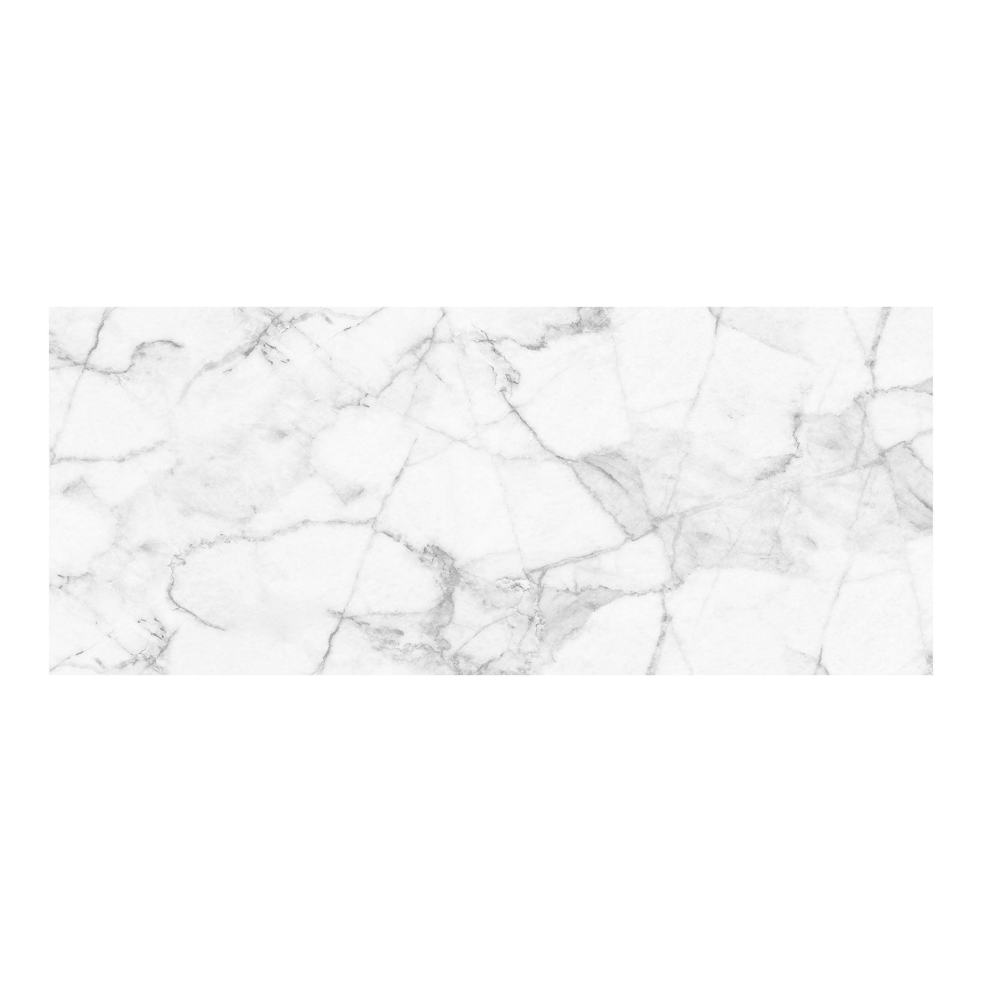 Passatoia da cucina antiscivolo White Marble 60x120 cm