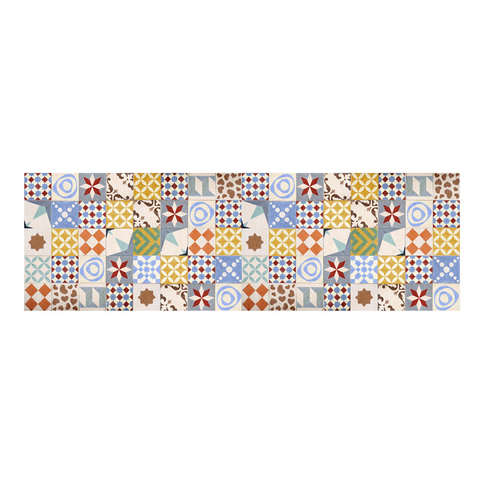 Paraschizzi Adesivo Portuguese Ciment Tiles 190x60 cm