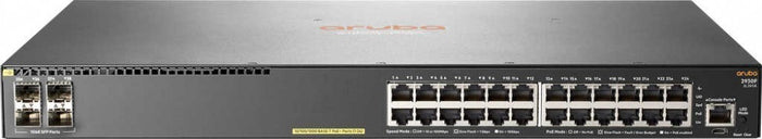 Aruba, a hewlett packard enterprise company aruba 2930f 24g poe+ 4sfp gestito l3 gigabit ethernet (10/100/1000) grigio 1u supporto power over ethernet (poe) - JL261A#ABB