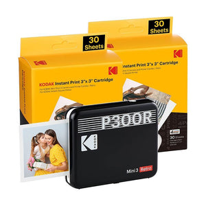 Kodak mini 3 era black 3x3 + 60sheets - 0192143004202