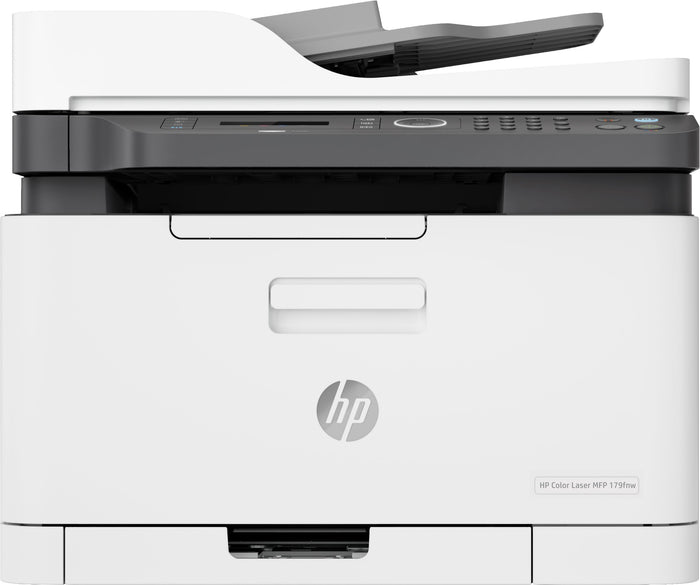 Hp color laser stampante multifunzione 179fnw, stampa, copia, scansione, fax, scansione verso pdf - 4ZB97A#B19