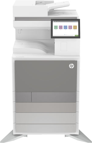 Hp laserjet stampante multifunzione managed color e877dn, colore, stampante per aziendale, stampa, copia, scansione, fax (opzionale), stampa fronte/retro scansione fronte/retro scansione verso e-mail scansione su pdf - 5QK03A#B19