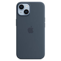 Iphone 14 silicone case with magsafe - storm blue - MPRV3ZM/A