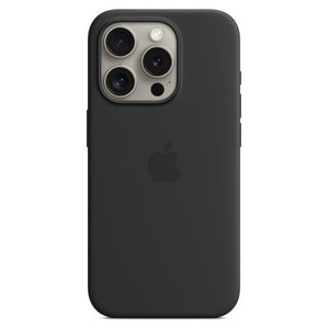 Iphone 15 pro silicone case with magsafe - black - MT1A3ZM/A