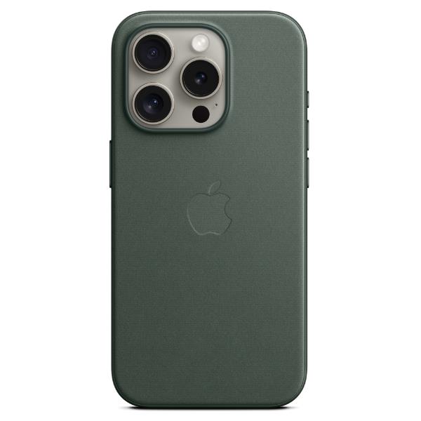 Iphone 15 pro finewoven case with magsafe - evergreen - MT4U3ZM/A