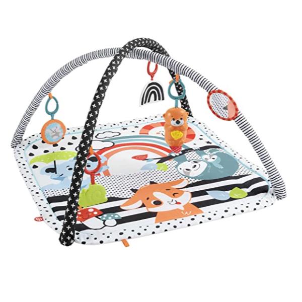 Fisher-price hbp41 palestra per bambino e tappeto di gioco multicolore palestrina a tappeto per bambino