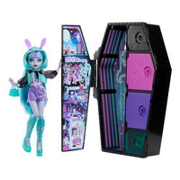 Bambola mattel hnf82 monster high lagoona twyla segreti da brivido neo