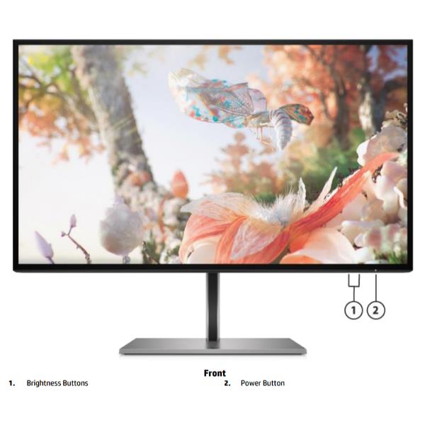 Hp z25xs g3 monitor pc 63,5 cm (25") 2560 x 1440 pixel quad hd nero - 1A9C9AA#ABB