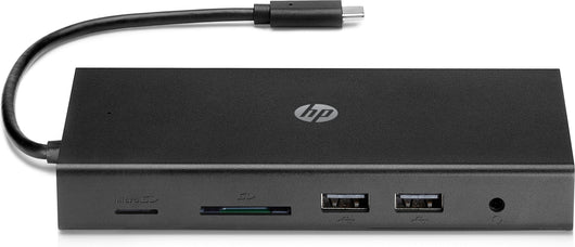 Hp hub multiporta usb-c da viaggio - 1C1Y5AA#ABB