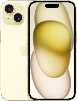 Apple iphone 15 256gb 6.1 yellow eu mtp83sx/a