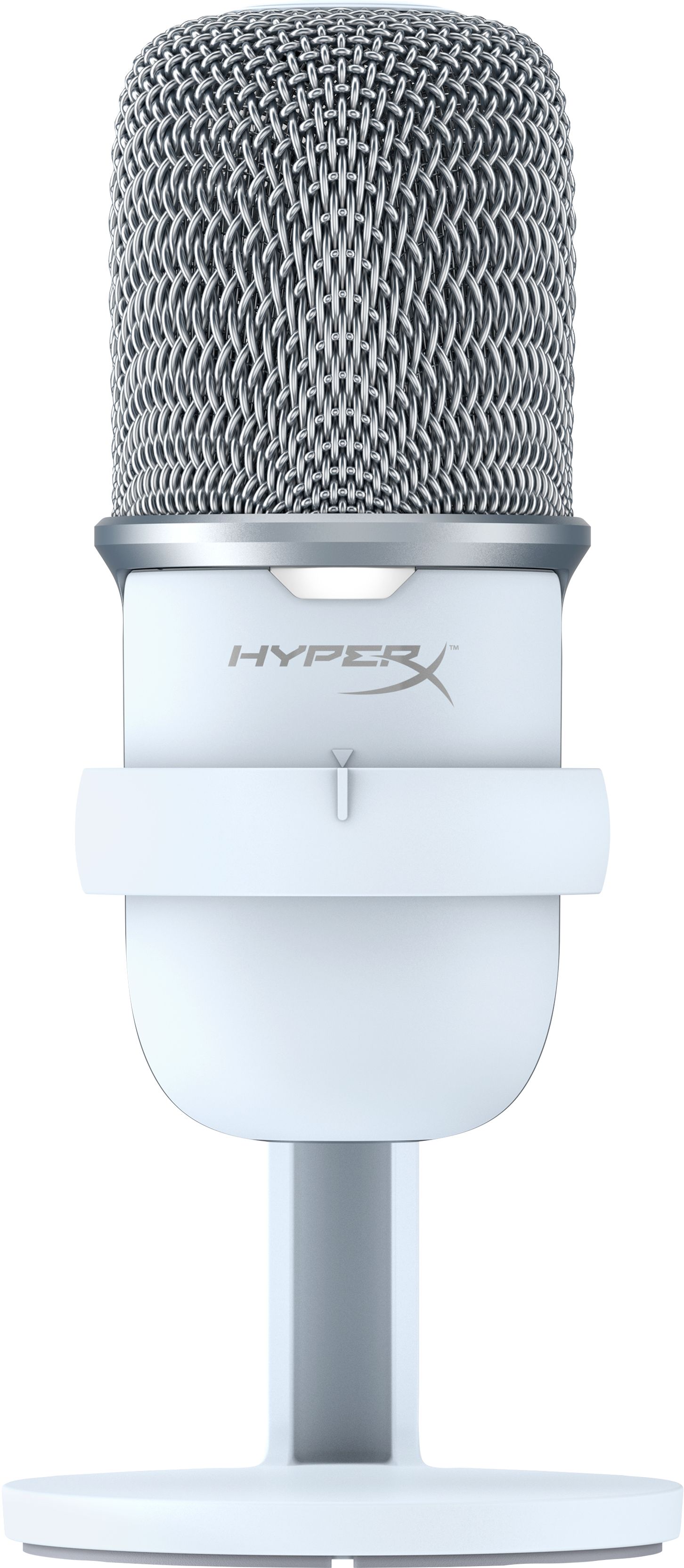 Hyperx solocast - usb microphone (white) bianco microfono per console di gioco - 519T2AA