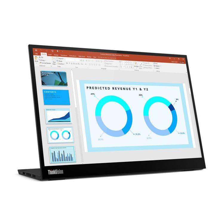 Lenovo thinkvision m14d led display 35,6 cm (14") 2240 x 1400 pixel 2.2k nero - 63AAUAT6WL