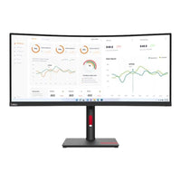 Lenovo thinkvision t34w-30 led display 86,4 cm (34") 3440 x 1440 pixel wide quad hd nero - 145900