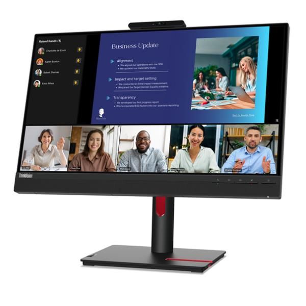 Lenovo thinkvision t24v-30 led display 60,5 cm (23.8") 1920 x 1080 pixel full hd nero - 63D8MAT3EU