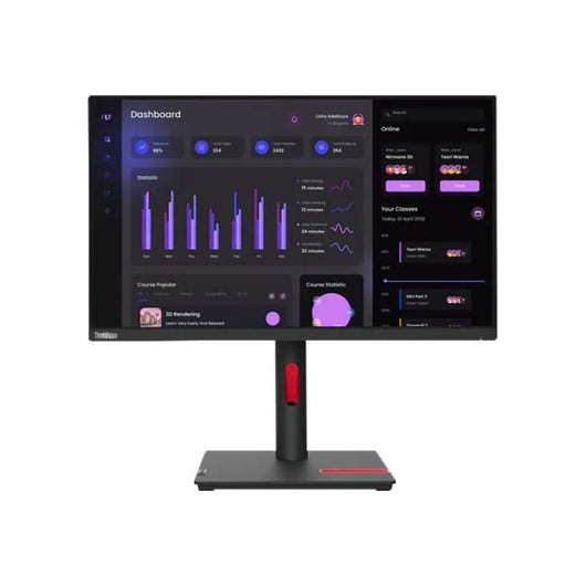 Lenovo thinkvision t24i-30 led display 60,5 cm (23.8") 1920 x 1080 pixel full hd nero - 145898