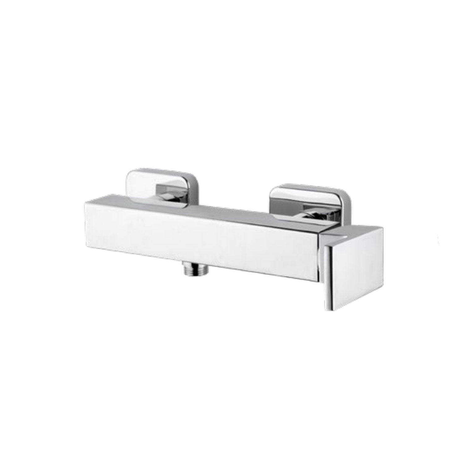 Miscelatore esterno doccia in ottone cromato senza kit doccia serie Square Keller Taps