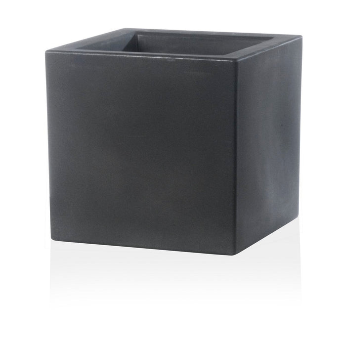 Vaso Quadrato colore Antracite 40x40 CM H 40 mod. Schio Cubo