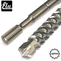 Punta per trapano spline elu e33266 mm 30x570x450 hammer