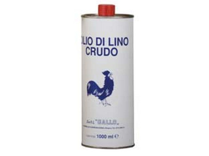 6pz olio di lino crudo - lt.1 cod:ferx.fer44622