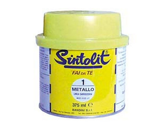 2pz "fai da te" stucco per metallo in barattolo ml.375 - ml.375 grigio fer734