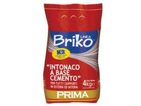 4pz k2 linea briko intonaco pronto base cemento bianco in polvere - kg.4 in sacco cod:ferx.fer35316