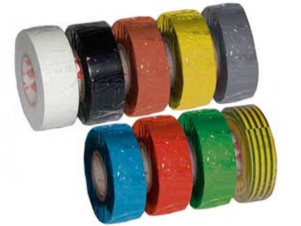 8pz nastro isolante spessore mm.0,13 - mm.25x25mt. colore azzurro cod:ferx.fer227094