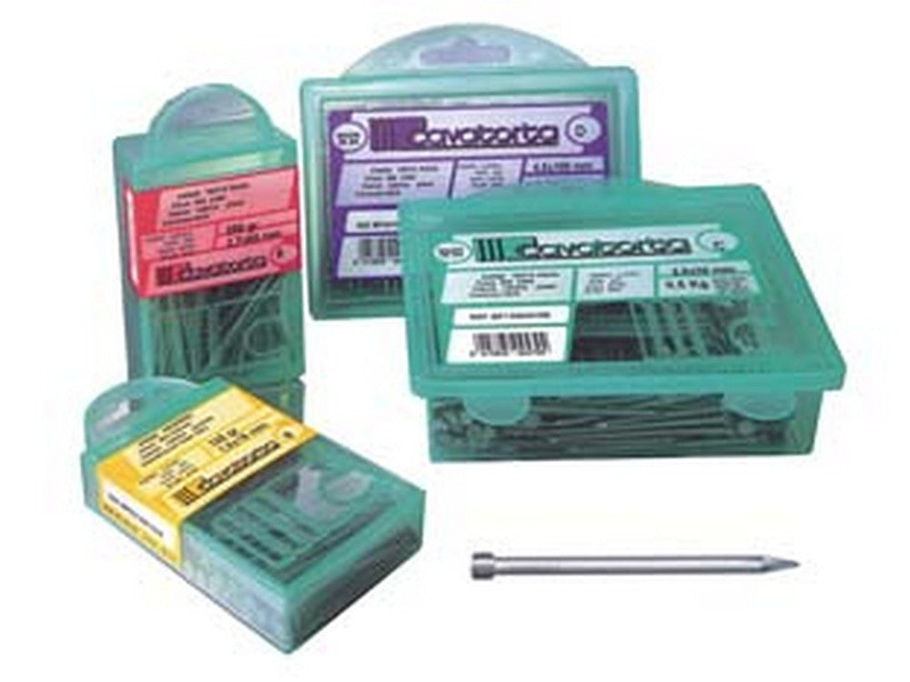 4blister chiodi testa gruppino bricoline - ? mm. 1,0 - 5x15 gr.125 fer32896