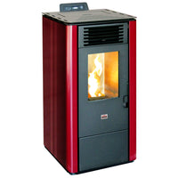 Stufa A Pellet Queen Bordeaux 8Kw