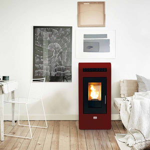 Queenplus He10 - Stufa A Pellet 9Kw - Canalizzabile