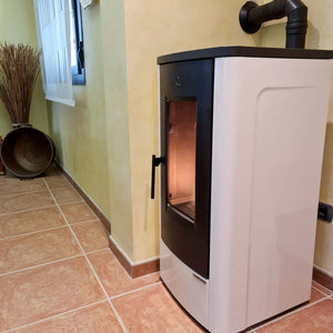 Stufa A Pellet  Dahiana Avorio 10Kw