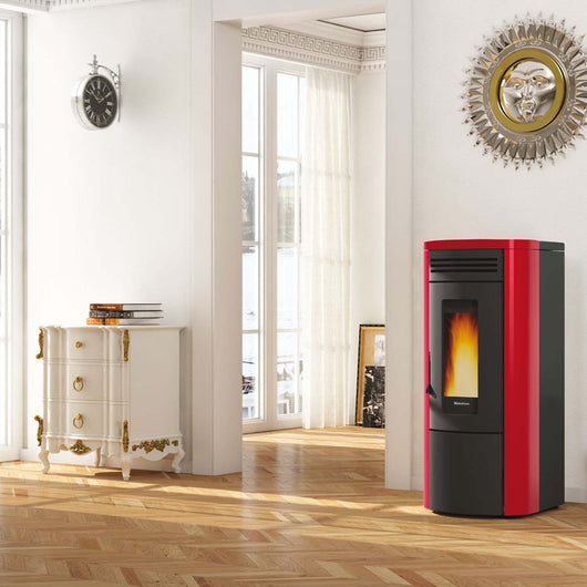 Extraflame Nordica Costanza Idro - Termostufa A Pellet Ventilata 17Kw