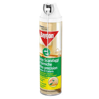 Baygon spray insetticida extra precision per formiche e scarafaggi 3 flaconi da 400 ml ciascuna