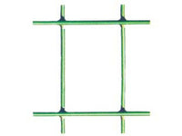 1 pz rete elettrosaldata plastificata verde rotolo mt.25 maglia mm.75x50 filo ? mm.2,10 esterno - cm.100h. fer117845