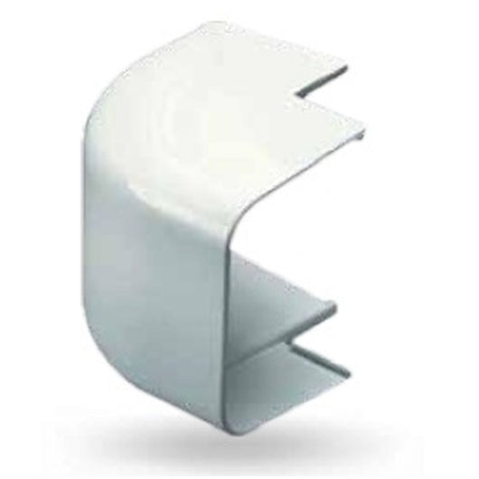 Angolo esterno per canalina mm 90x65 pvc bianco per climatizzatore