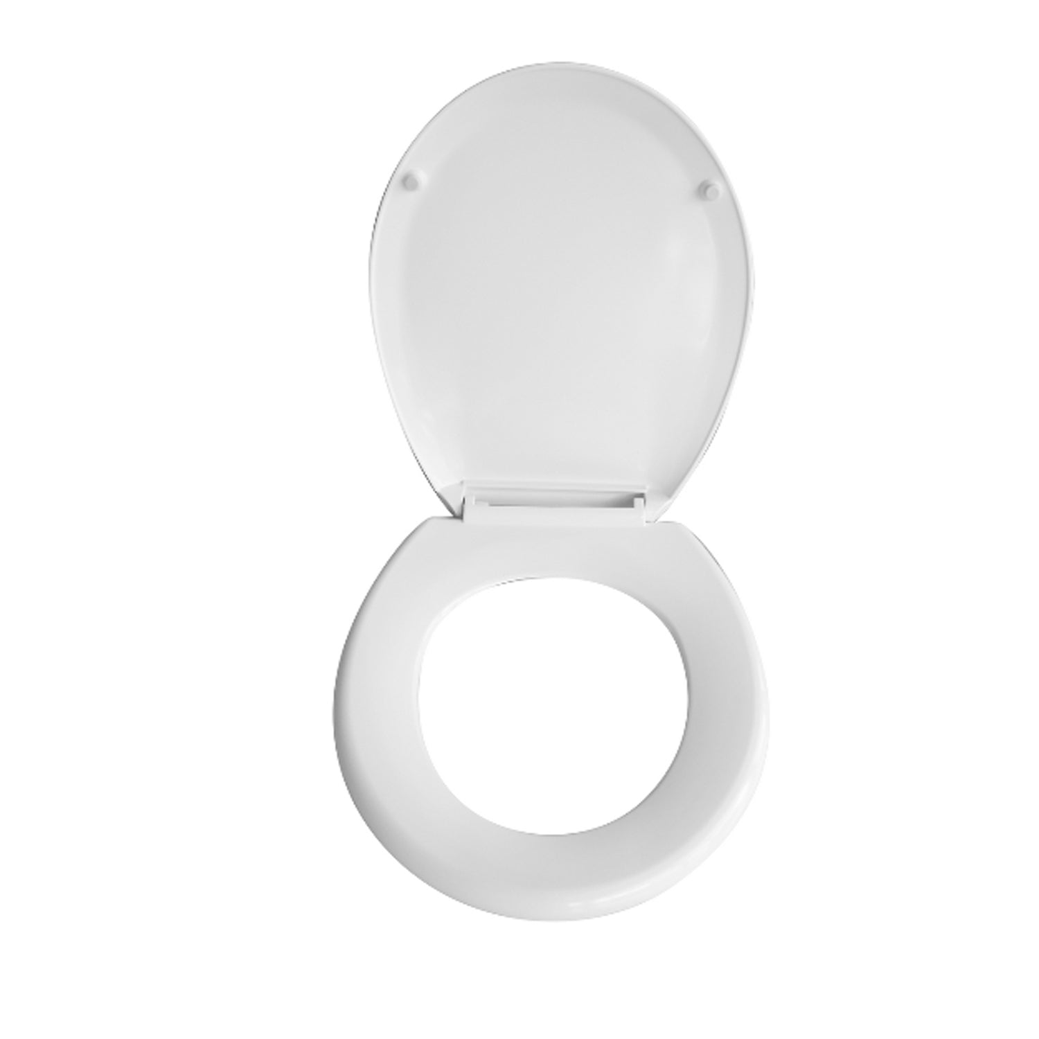 Sedile wc universale Dianter 9 termoindurente bianco cerniere regolabili tipo A