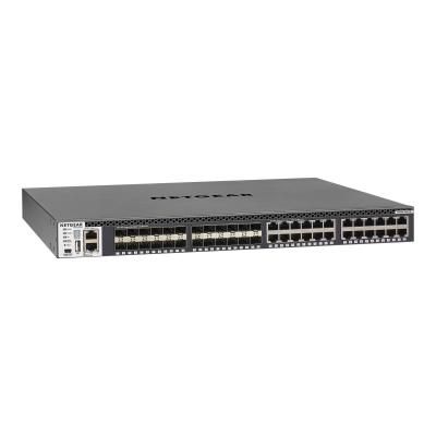 Netgear m4300-24x24f/us/emea gestito 10g ethernet (100/1000/10000) 1u grigio - 125094