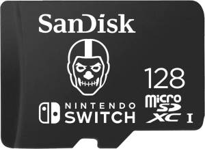 Switch micro sdxc sandisk 128gb fortnite skull trooper - SDSQXAO-128G-GN6ZG