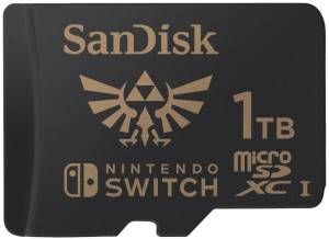 Switch micro sdxc sandisk 1tb for nintendo switch zelda - SDSQXAO-1T00-GN6ZN