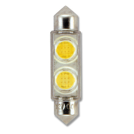 Lampada a 2 led a siluro mm 38