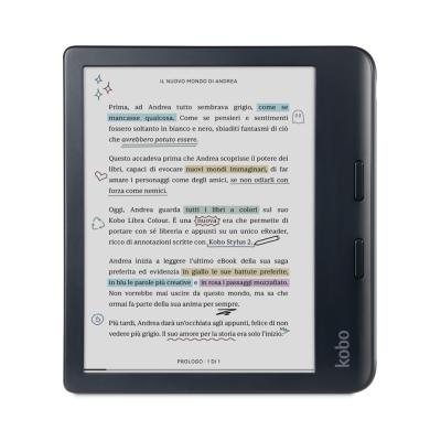 Kobo ebook-reader ebookreader libra colour black schwarz (n428-ku-bk-k-ck) - 151445