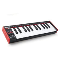 Tastiera controller disc jockey akai lpk25 mkii black e red - 0694318025574