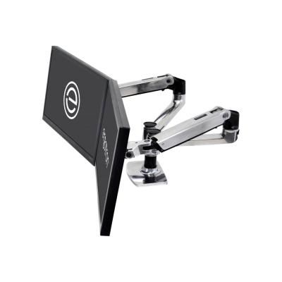 Ergotron lx dual side-by-side sideby sidebyside arm argento (45-245-026) (45245026) - 148653