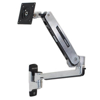 Lx sitstand wall lcd arm polished - 45-353-026